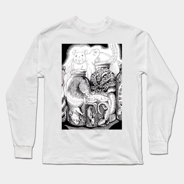 Geister Long Sleeve T-Shirt by HintermSpiegel